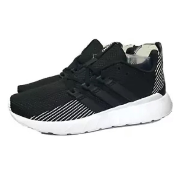 adidas questar flow black and white